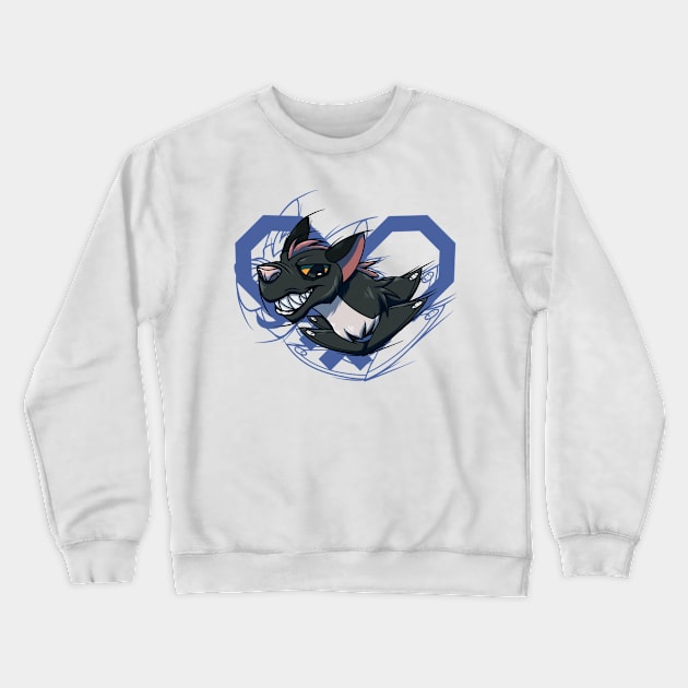 YEENS 4 RYOMA HOSHI (blue/white) Crewneck Sweatshirt by hangryyeena